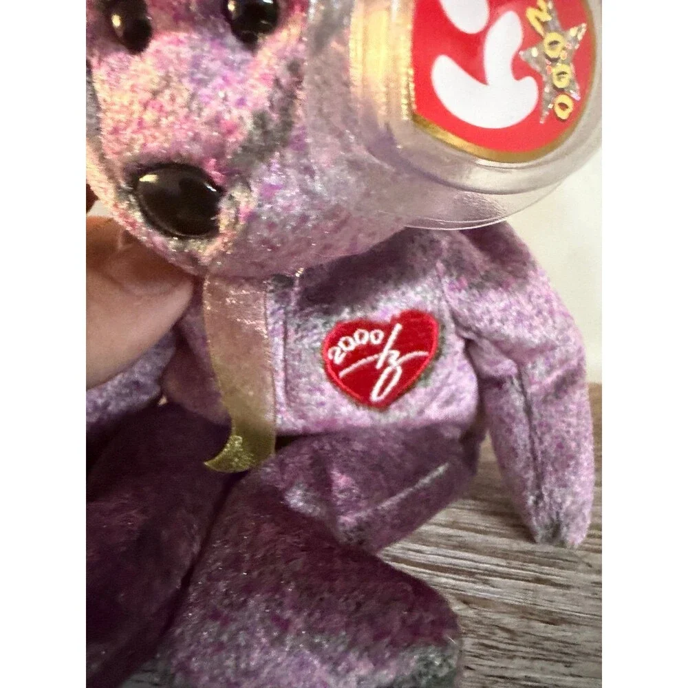 Ty Beanie Baby Signature Y2K Bear II 2000